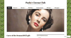 Desktop Screenshot of paulascinemaclub.com